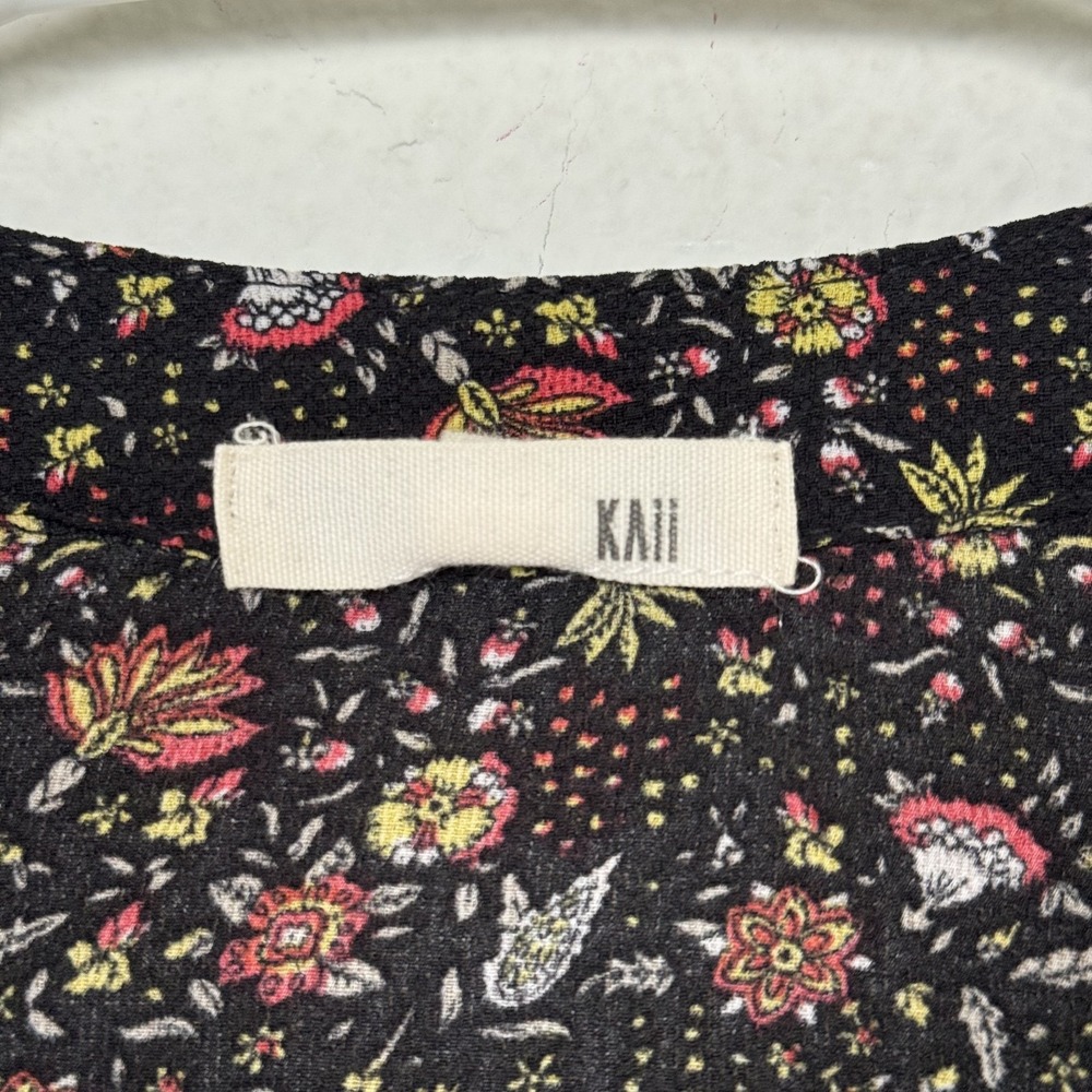 KAII Women's Top Size M Boho Chic Blouse‎ Casual Flowy Feminine Style - Picture 4 of 7